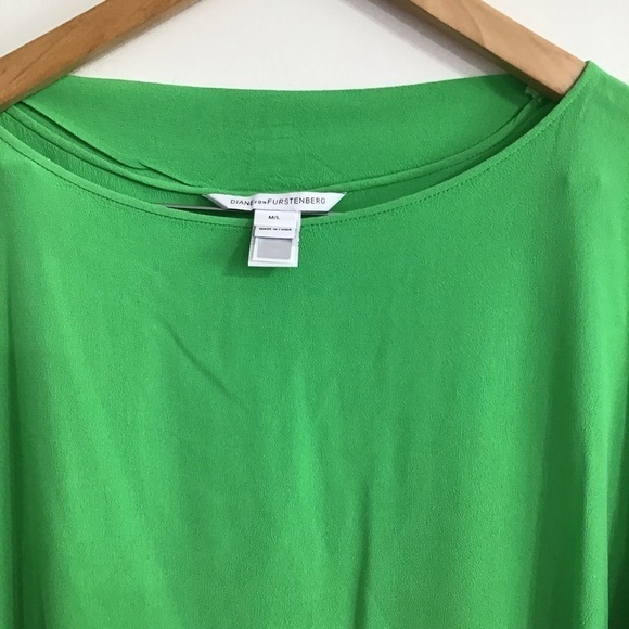 Diane vonfurstenberg M/L Tunic top Lagenlook boxy oversize NWOT - Picture 5 of 8